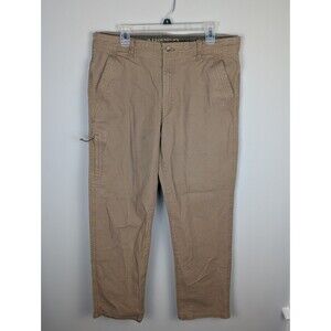 Legendary Outfitters Men’s Stretch Canvas Pant 36x32 Khaki Durable and Versatile